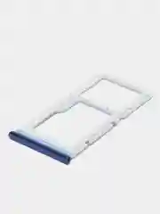 Синий сим лоток для Xiaomi Redmi Note 8 Pro