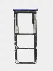 Фиолетовый держатель сим карты, сим лоток, контейнер SIM для Xiaomi Redmi 9