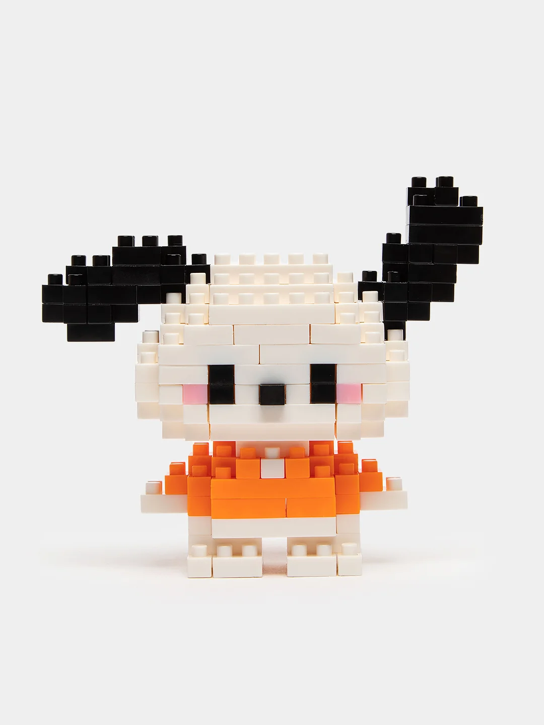 Золотой детский 3D конструктор, игрушка развивающая, Hello Kitty, Kuromi, Пикачу, фигурки из аниме