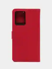 Темно-синий чехол книжка для Xiaomi Redmi Note 12 Pro+ 5G, кожаный PU
