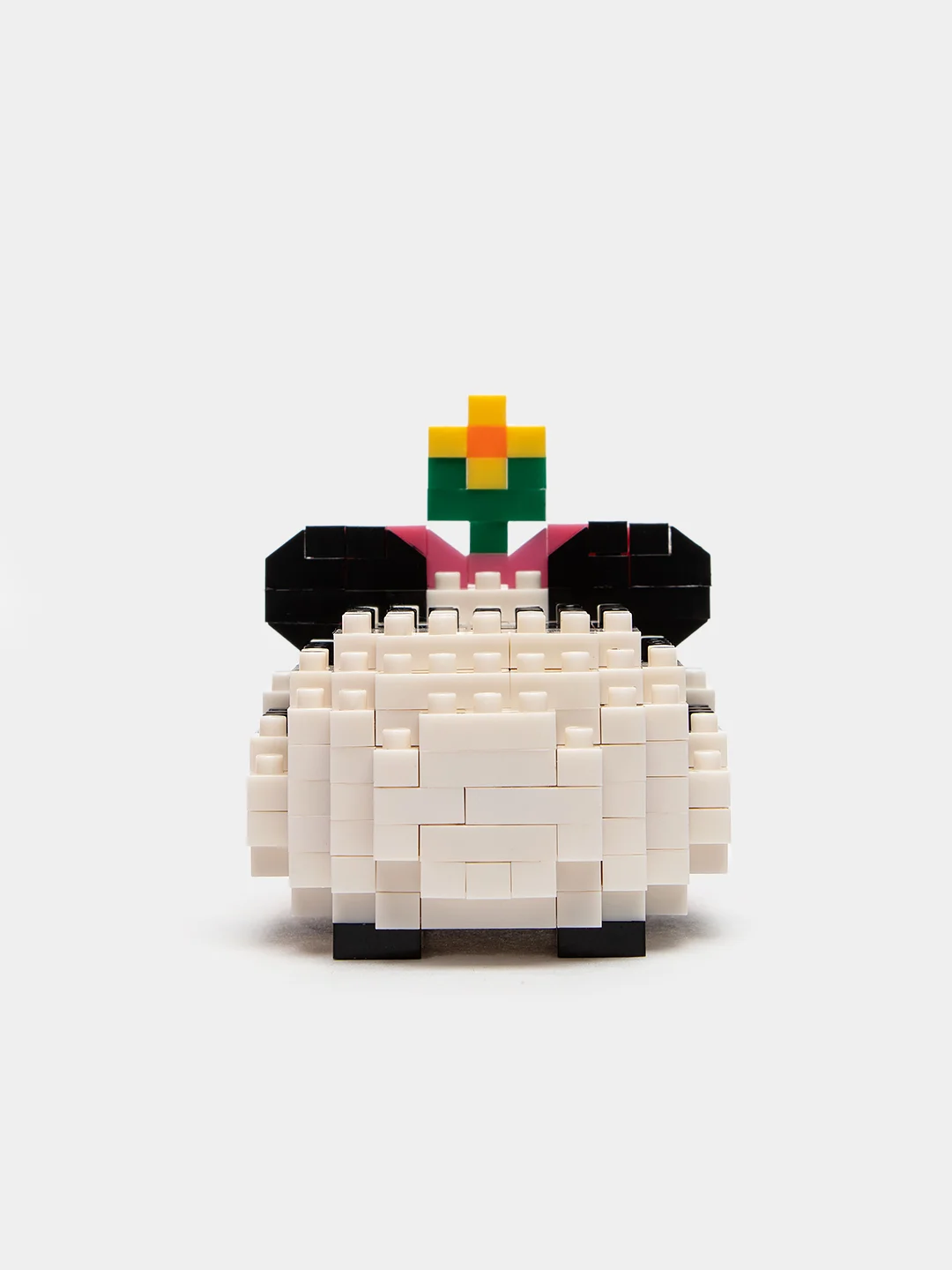 Разноцветный детский 3D конструктор, игрушка развивающая, Hello Kitty, Kuromi, Пикачу, фигурки из аниме