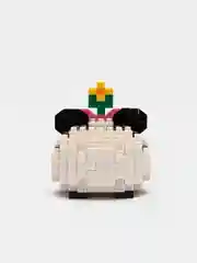 Разноцветный детский 3D конструктор, игрушка развивающая, Hello Kitty, Kuromi, Пикачу, фигурки из аниме