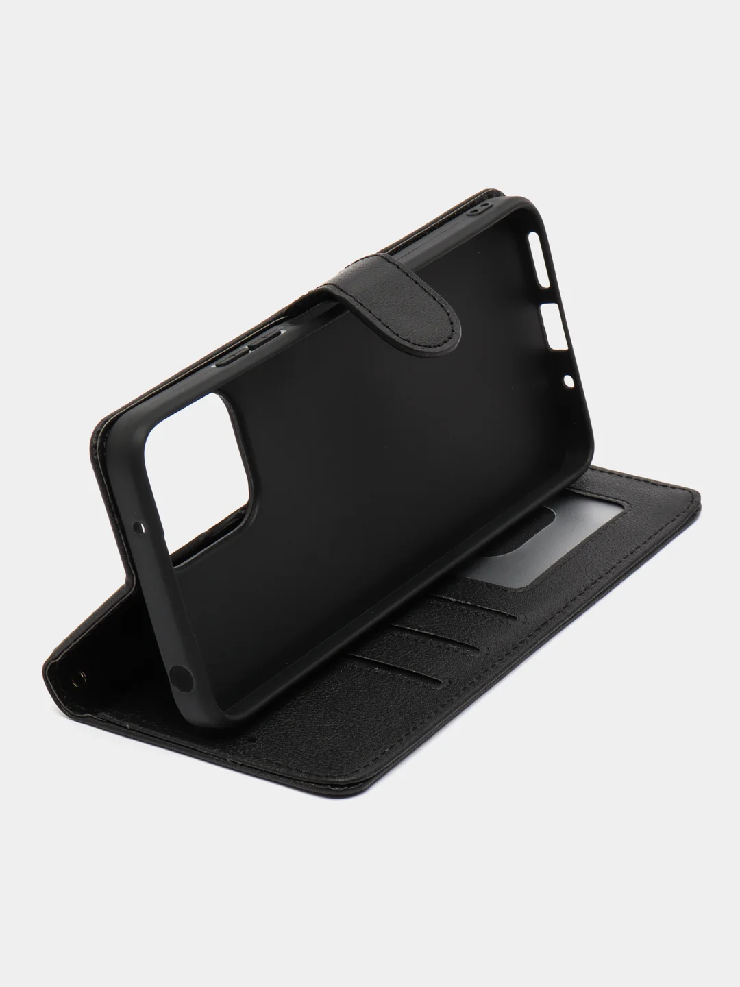 Фуксия чехол книжка для Xiaomi Redmi 12 4G, кожаный PU