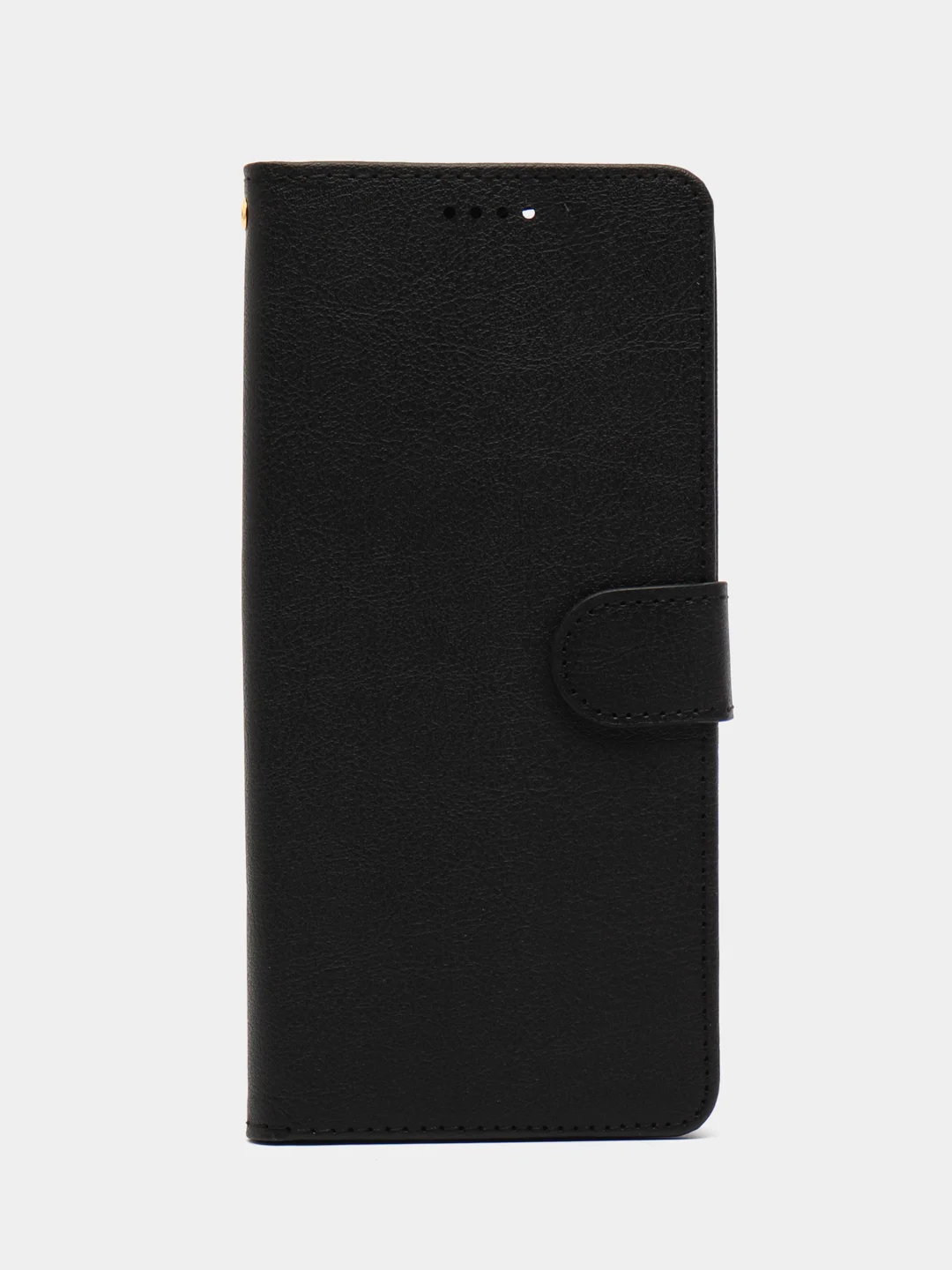 Черный чехол книжка для Xiaomi Redmi 12 4G, кожаный PU