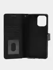 Фуксия чехол книжка для Xiaomi Redmi 12 4G, кожаный PU