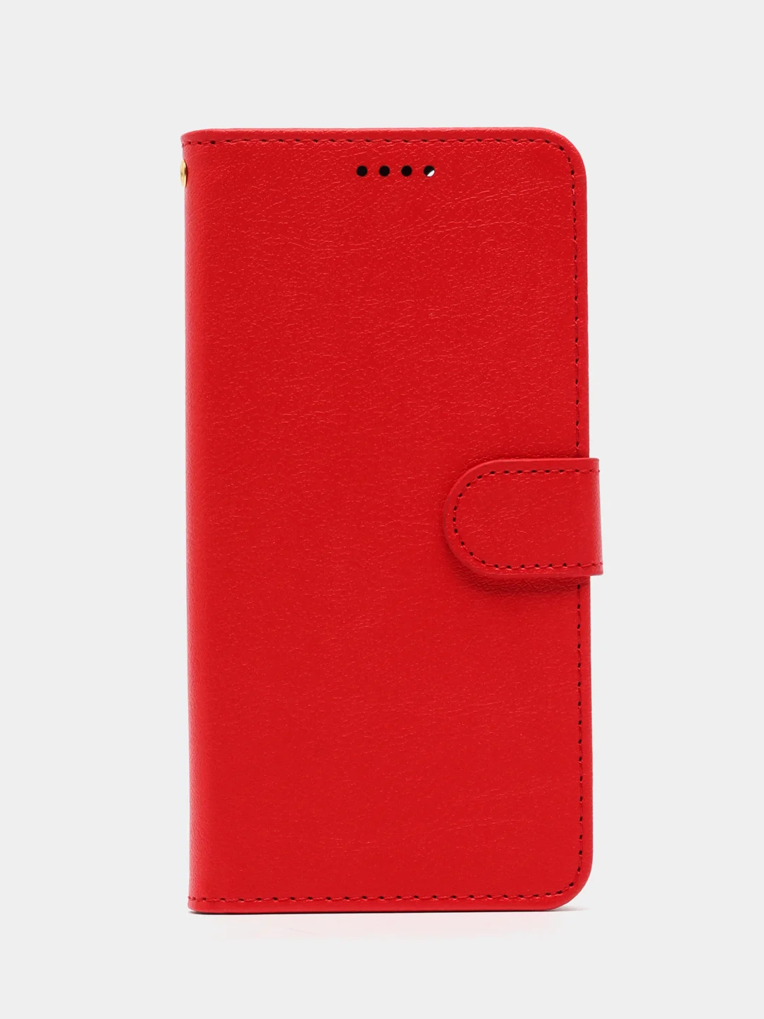Красный чехол книжка для Xiaomi Redmi Note 12S 4G, кожаный PU