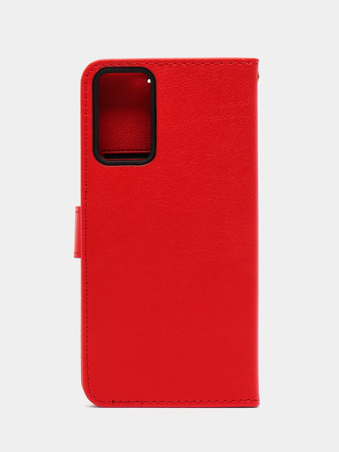 Красный чехол книжка для Xiaomi Redmi Note 12S 4G, кожаный PU