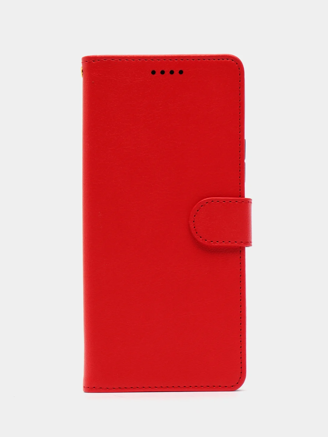 Красный чехол книжка для Xiaomi Redmi 13C 4G, кожаный PU