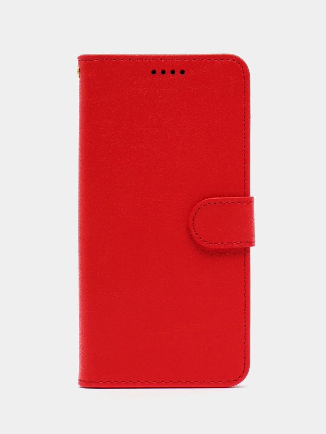 Красный чехол книжка для Realme 11 4G, кожаный PU