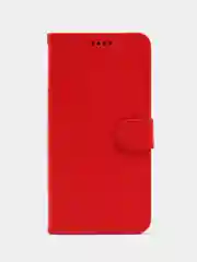 Красный чехол книжка для Realme 11 4G, кожаный PU