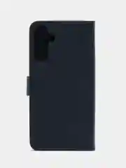 Темно-синий чехол-книжка для Samsung Galaxy A34 5G, кожаный PU