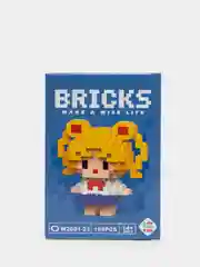 Индиго детский 3D конструктор, игрушка развивающая, Hello Kitty, Kuromi, Пикачу, фигурки из аниме