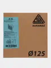 Вытяжной вентилятор 125 Auramax A 5 C в кухню ванную туалет с обратным клапаном