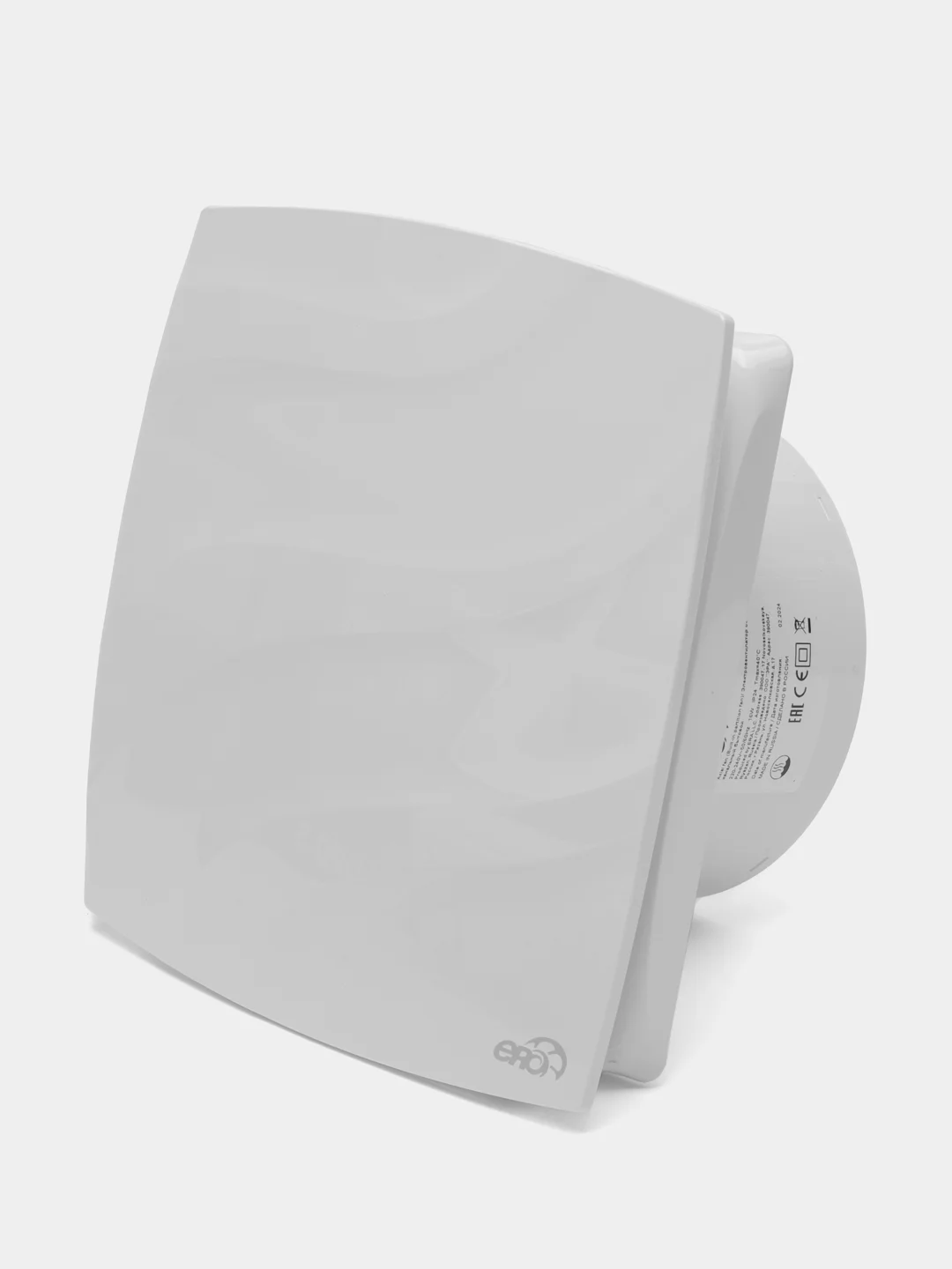 Вытяжной вентилятор ERA WAVE 120 в кухню ванную туалет белый D 120