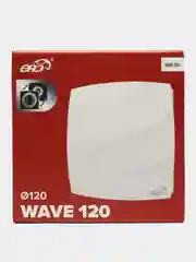 Вытяжной вентилятор ERA WAVE 120 в кухню ванную туалет белый D 120