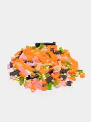 Кремовый детский 3D конструктор, игрушка развивающая, Hello Kitty, Kuromi, Пикачу, фигурки из аниме
