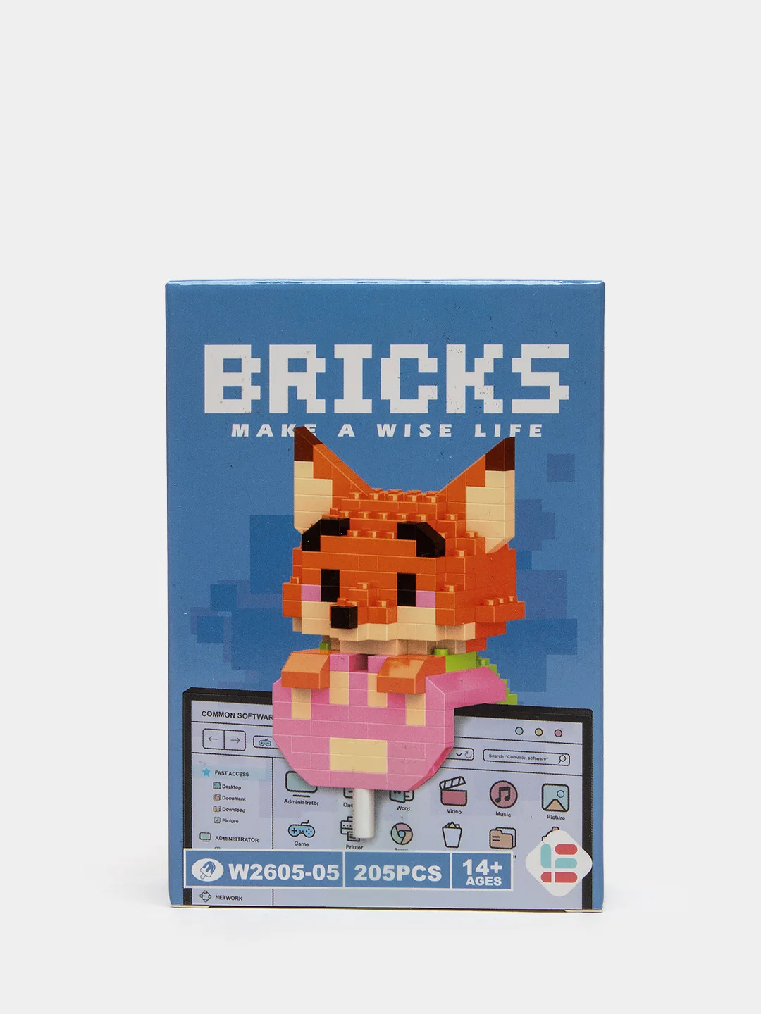 Кремовый детский 3D конструктор, игрушка развивающая, Hello Kitty, Kuromi, Пикачу, фигурки из аниме