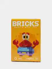 Красный детский 3D конструктор, игрушка развивающая, Hello Kitty, Kuromi, Пикачу, фигурки из аниме