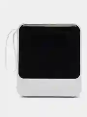 Черный powerbank со встроенными кабелями, Lightning, Type-C, фонарик, 20000 mAh
