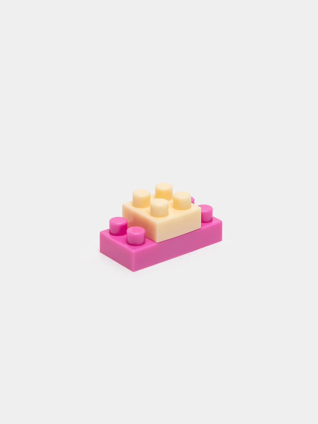Кораллово-розовый детский 3D конструктор, игрушка развивающая, Hello Kitty, Kuromi, Пикачу, фигурки из аниме
