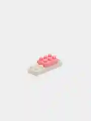 Коралловый детский 3D конструктор, игрушка развивающая, Hello Kitty, Kuromi, Пикачу, фигурки из аниме