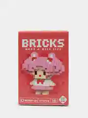 Коралловый меланж детский 3D конструктор, игрушка развивающая, Hello Kitty, Kuromi, Пикачу, фигурки из аниме
