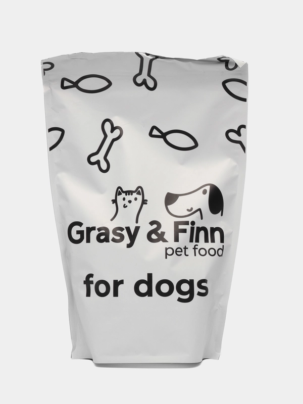 Grasy & Finn Сухой корм для щенков, Индейка, 800 гр