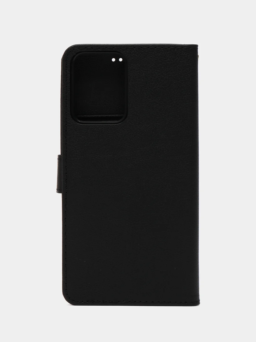 Черный чехол книжка для Xiaomi Redmi Note 12 5G, кожаный PU
