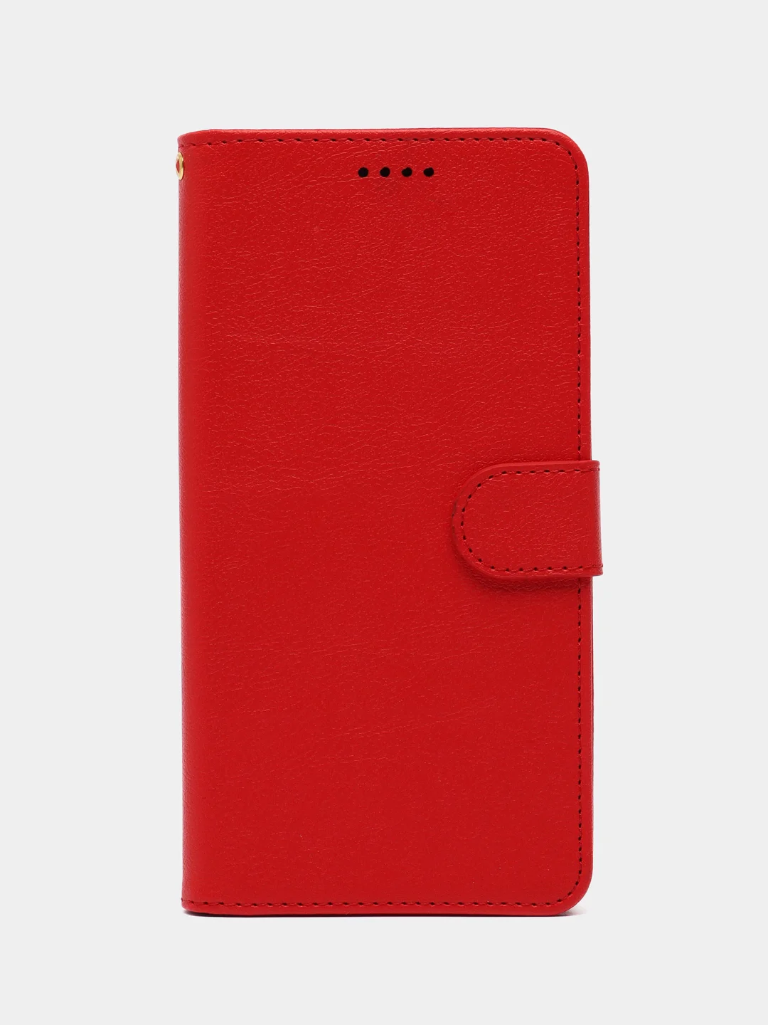 Красный чехол книжка для Xiaomi Redmi Note 12 Pro+ 5G, кожаный PU