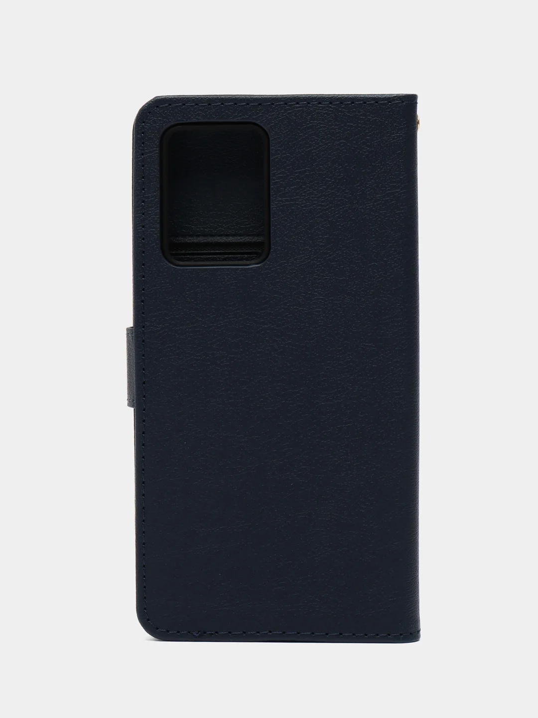 Темно-синий чехол книжка для Xiaomi Redmi Note 12 Pro+ 5G, кожаный PU