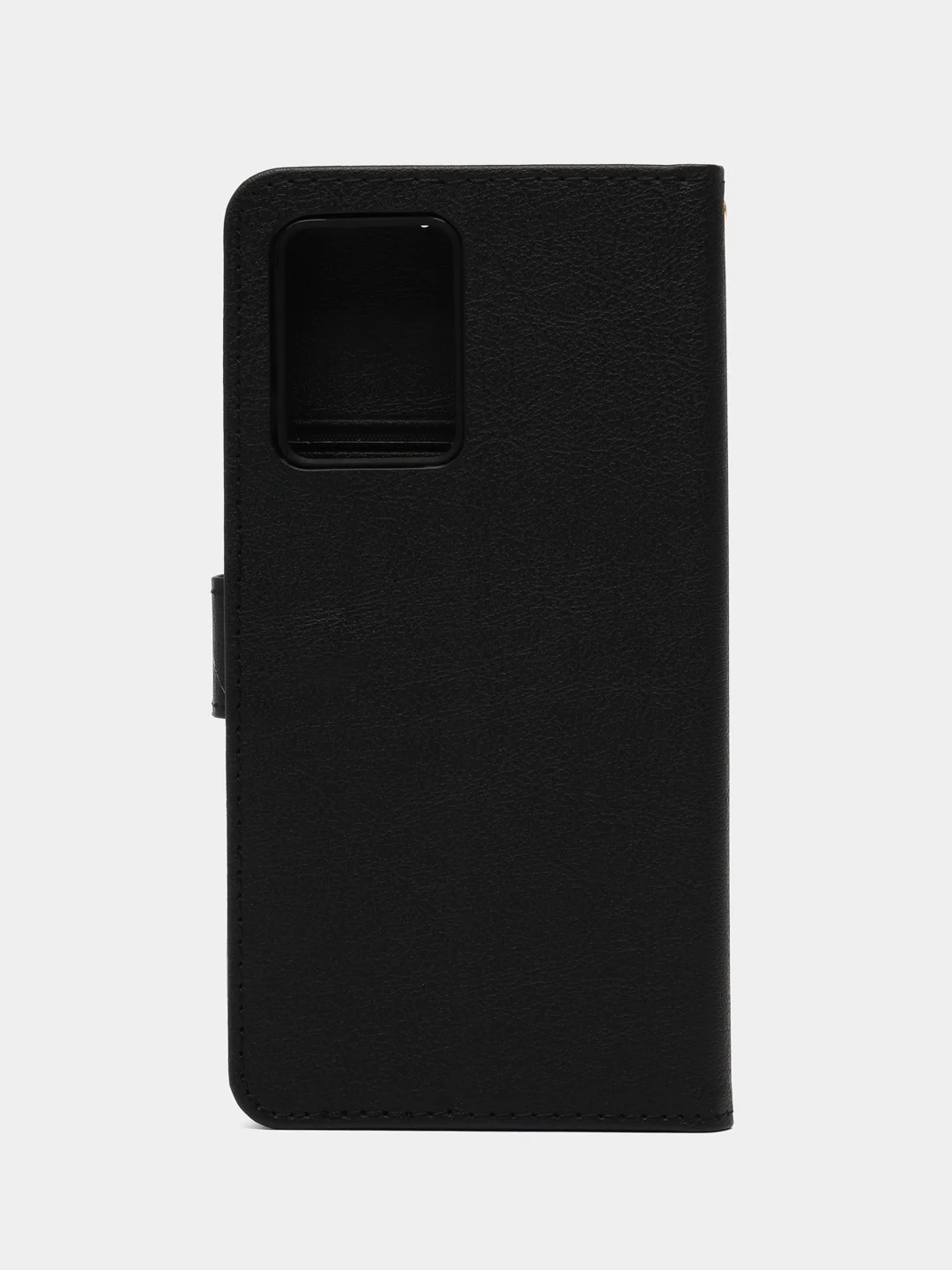 Черный чехол книжка для Xiaomi Redmi Note 12 Pro+ 5G, кожаный PU