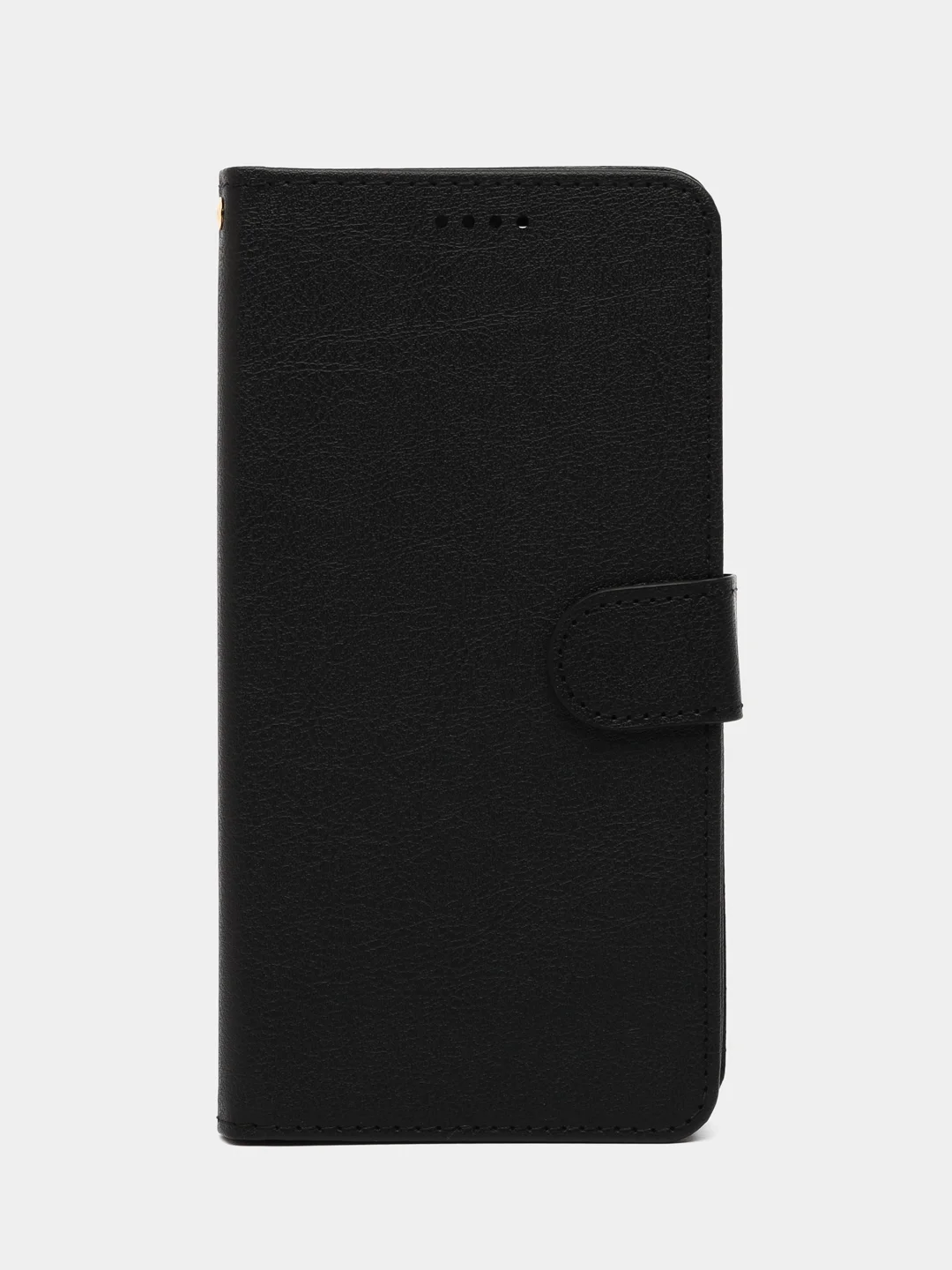 Черный чехол книжка для Xiaomi Redmi Note 12 Pro+ 5G, кожаный PU