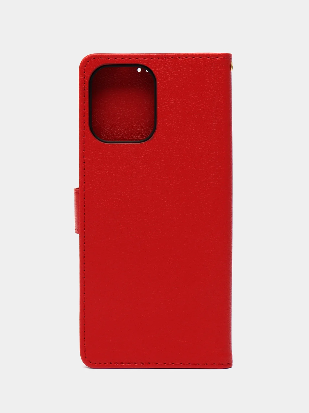 Красный чехол книжка для Xiaomi Redmi 12 4G, кожаный PU