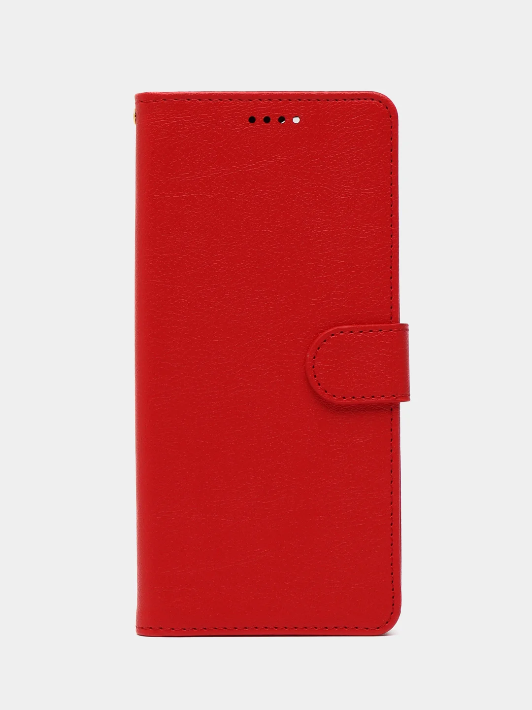 Красный чехол книжка для Xiaomi Redmi 12 4G, кожаный PU