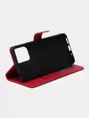 Фуксия чехол книжка для Xiaomi Redmi 12 4G, кожаный PU