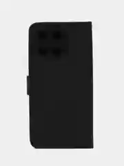 Черный чехол книжка для Realme 11 4G, кожаный PU