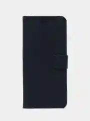 Темно-синий чехол-книжка для Samsung Galaxy A14, кожаный PU