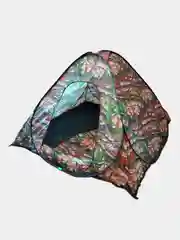 Палатка туристическая автомат лето-зима 200х200х135см камуфляж, палатка для рыбалки