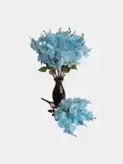 Искуственные цветы "Сакура", розовый, голубой, жёлтый, белый букет
