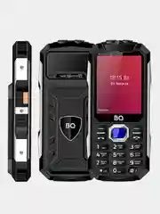 Черный кнопочный телефон BQ 2817 Tank Quattro Power