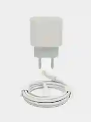 Зарядное устройство для iPhone: блок Type-C 20W, кабель Type-C - Lightning, зарядник