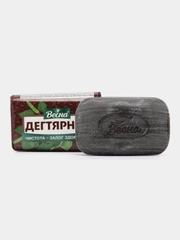 Мыло дегтярное "Весна", противомикробное и антисептическое действие для рук, тела, 90 г