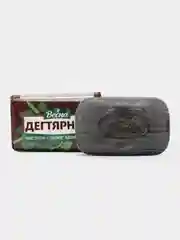 Бежевый мыло дегтярное "Весна", противомикробное и антисептическое действие для рук, тела, 90 г