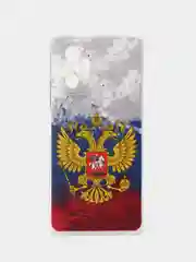 Синий чехол на Xiaomi Redmi Note 10 Pro / Сяоми Редми Нот 10 Про прозрачный, с рисунком