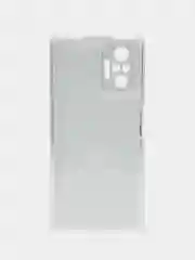Серебряный чехол на Xiaomi Redmi Note 10 Pro / Сяоми Редми Нот 10 Про прозрачный, с рисунком