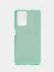 Бирюзовый чехол блестящий Xiaomi Redmi 10, накладка c блёстками Редми 10
