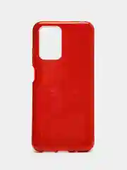 Красный чехол блестящий Xiaomi Redmi 10, накладка c блёстками Редми 10