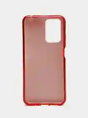 Красный чехол блестящий Xiaomi Redmi 10, накладка c блёстками Редми 10