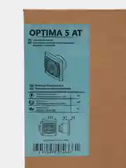 Вытяжной вентилятор 125 Auramax Optima 5 AT с таймером в кухню ванную туалет