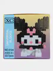 Белый конструктор 3D, развивающие мини-блоки, игрушка Melody/Куроми/Kitty/Миньон/Соник/Стич/Марвел